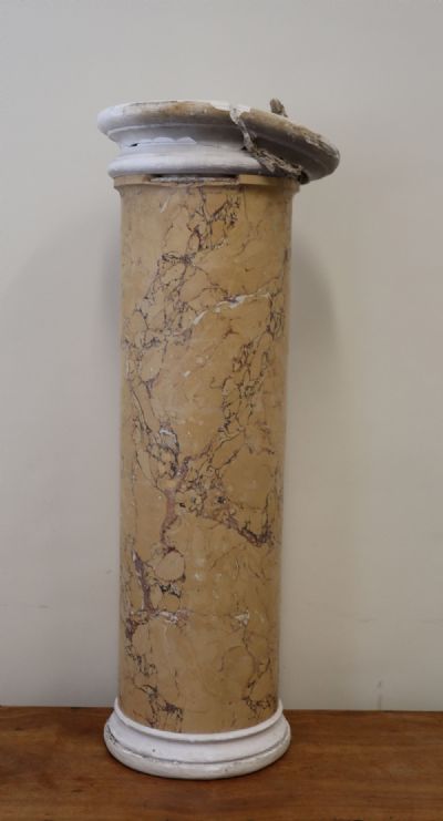 125 by A PLASTER AND 'SIENNA' PLINTH  at deVeres Auctions