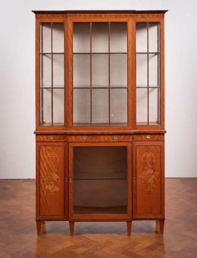 16 by A JAMES HICKS OF DUBLIN DISPLAY CABINET  at deVeres Auctions