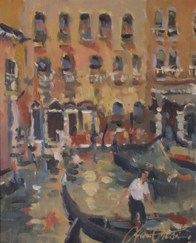 EVENING, VENICE by Liam Treacy  at deVeres Auctions
