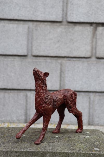 RED HOUND by Lynn Kirkham  at deVeres Auctions