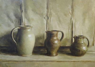 RUSTIC TRIO by Mark O'Neill sold for €2,400 at deVeres Auctions