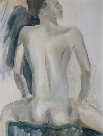 MALE NUDE by Liam Belton  at deVeres Auctions