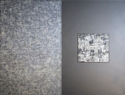 SUBJECTIVE OBJECT, DIPTYCH by Pamela Harris  at deVeres Auctions