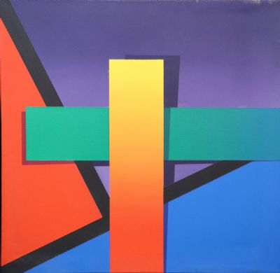 SECONDARY DOMINANCE, 1985 by Francis Tansey sold for €1,100 at deVeres Auctions