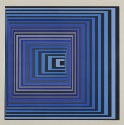 UNTITLED by Victor Vasarely sold for €420 at deVeres Auctions