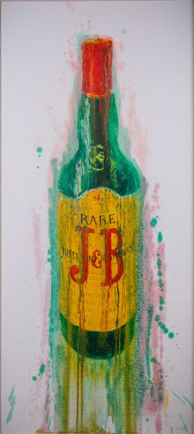 JB BOTTLE by Neil Shawcross sold for €3,600 at deVeres Auctions