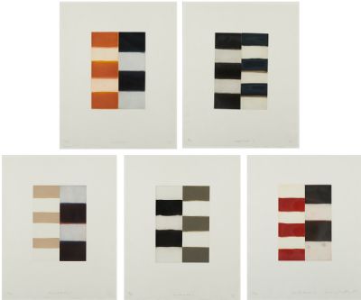 MUNICH MIRRORS by Sean Scully sold for €15,000 at deVeres Auctions