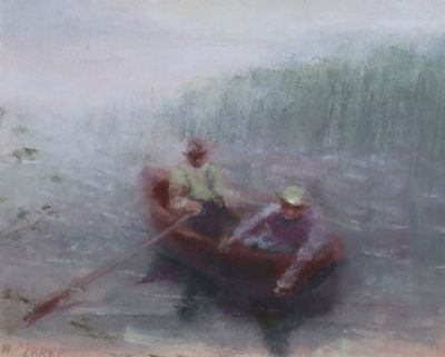 WADING THROUGH THE REEDS by Margaret Clarke sold for €800 at deVeres Auctions