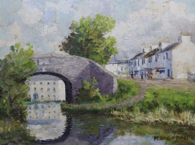 SUMMER'S DAY AT ROBERTSTOWN, CO. KILDARE by Fergus O'Ryan sold for €800 at deVeres Auctions