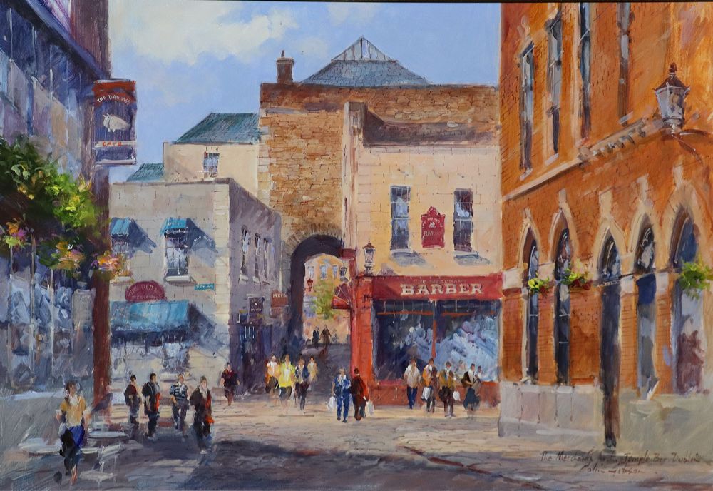 Lot 118 - THE MERCHANTS ARCH - TEMPLE BAR by Colin Gibson