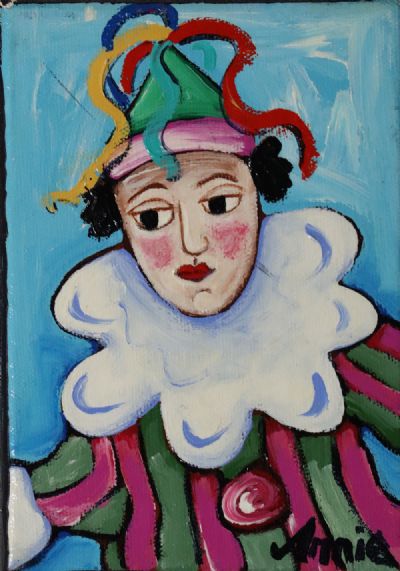CLOWN by Annie Robinson  at deVeres Auctions