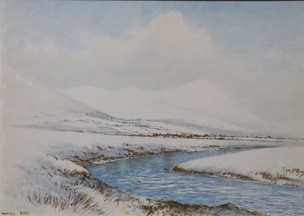 Lot 136 - SNOW OVER WICKLOW by Howard Knee