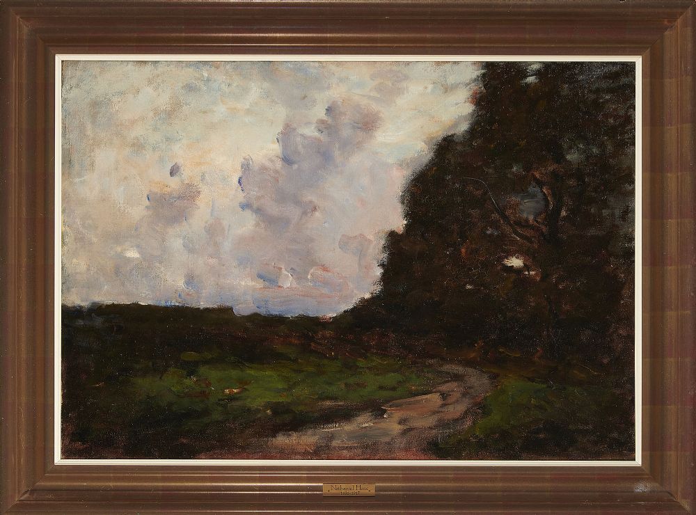 Lot 36 - SUNSET ON THE WINDING ROAD by Nathaniel Hone