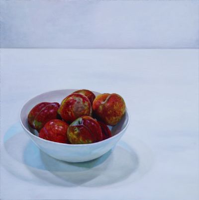 STILL LIFE 1 (PLUMS) by Blaise Smth  at deVeres Auctions