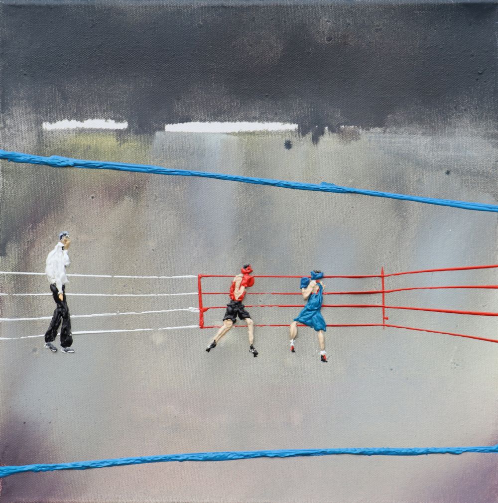 ALL IRELAND SEMI-FINALS, NATIONAL STADIUM by Sarah Walker sold for €480 at deVeres Auctions