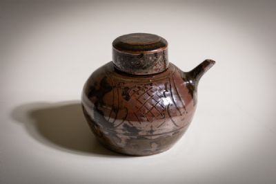 LIDDED TEAPOT by Michael Cardew  at deVeres Auctions