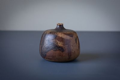 SMALL NECKED BATIKED POT, 1963 by Sonja Landweer  at deVeres Auctions