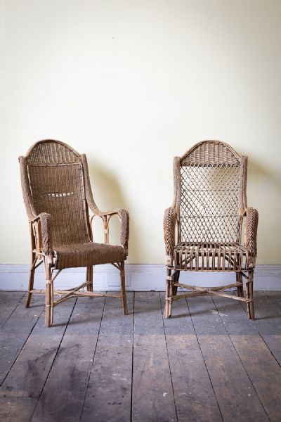 78 by Wicker Armchairs  at deVeres Auctions