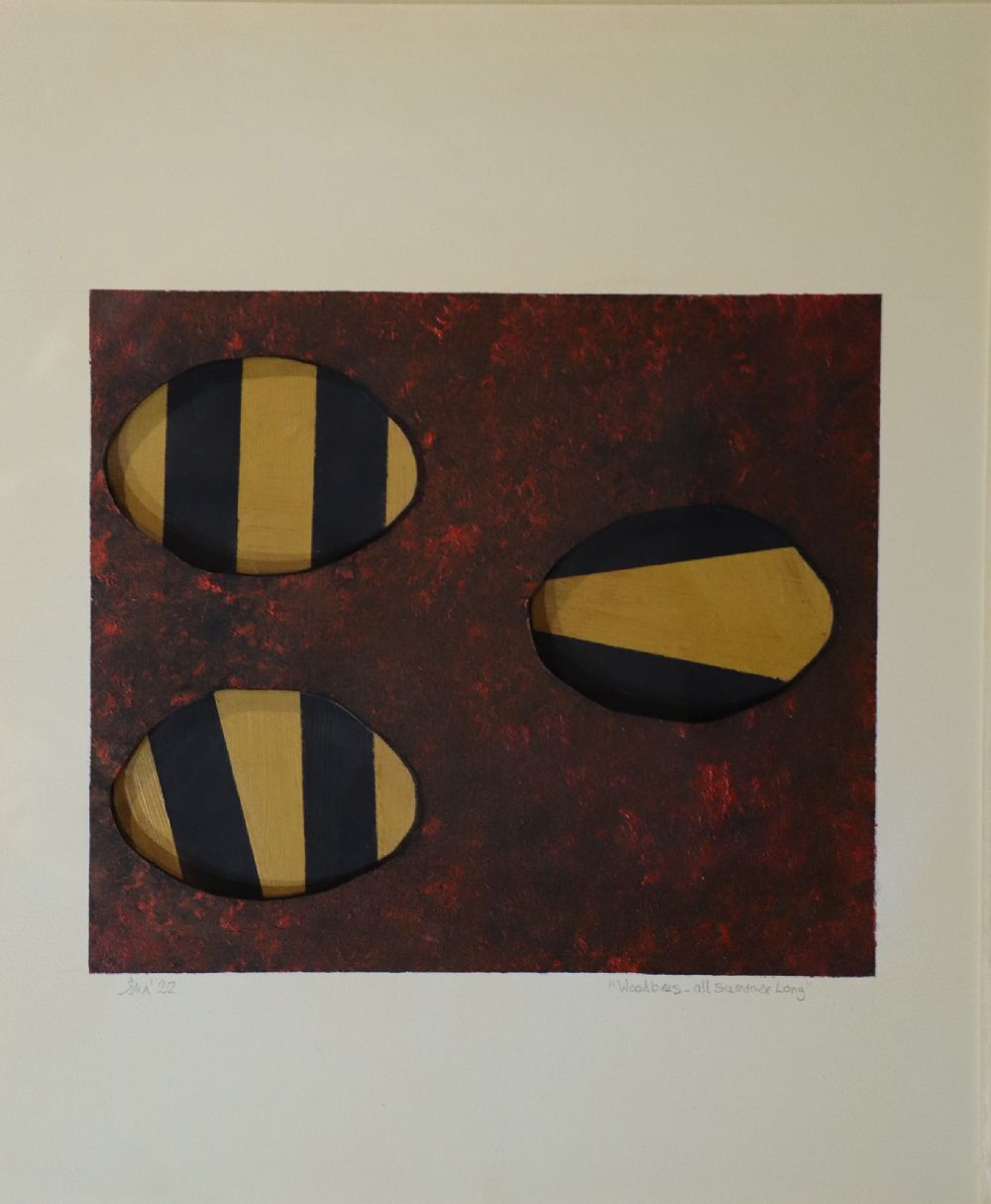 WOODBEES - ALL SUMMER LONG by Stephen McKee sold for €440 at deVeres Auctions