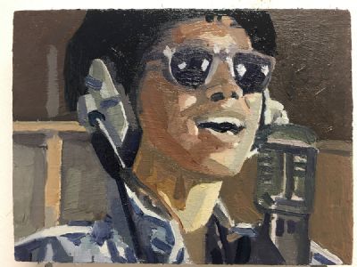 LINDA WOMACK, 2023 by Colin Martin  at deVeres Auctions