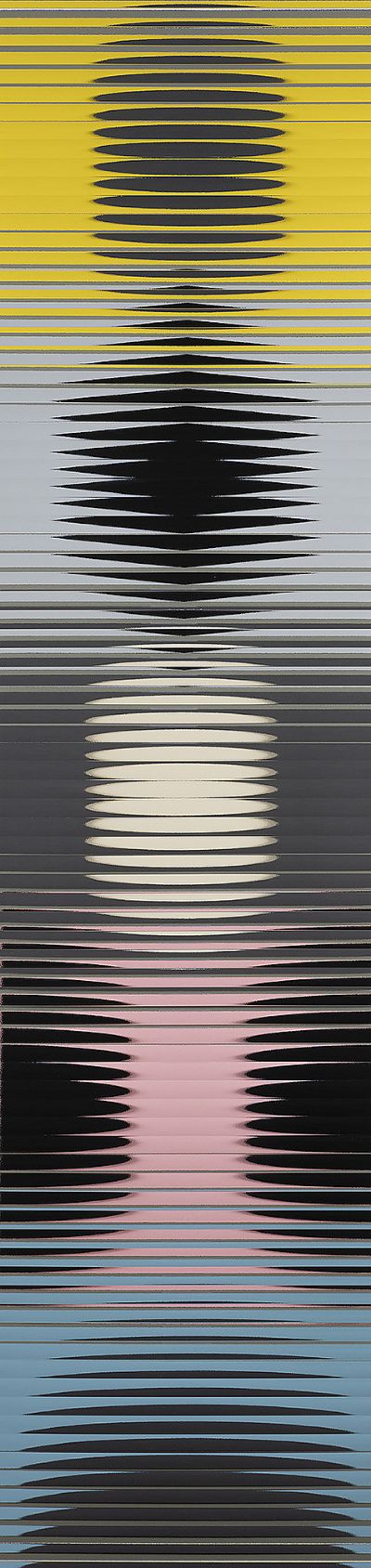 PORTE FENETRE (YELLOW, GREY, CHARCOAL, PINK, BLUE), 2023 by Gavin Murphy  at deVeres Auctions