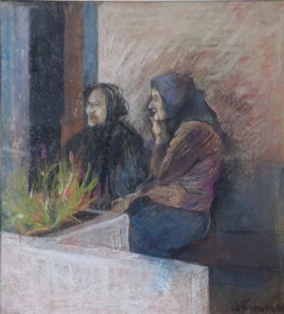 SHAWLIES IN CONVERSATION by Wendy Finnegan  at deVeres Auctions