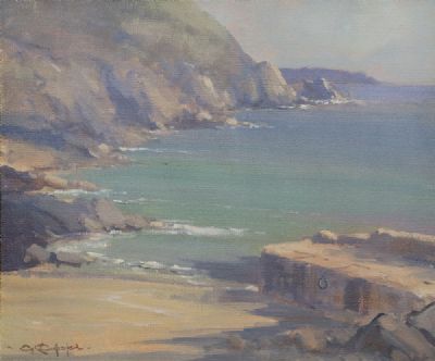 A QUIET COVE, KERRY COAST by George K. Gillespie  at deVeres Auctions