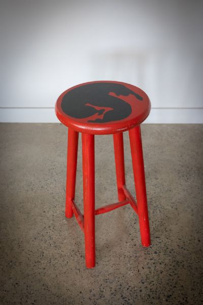 A STOOL by Neil Shawcross  at deVeres Auctions