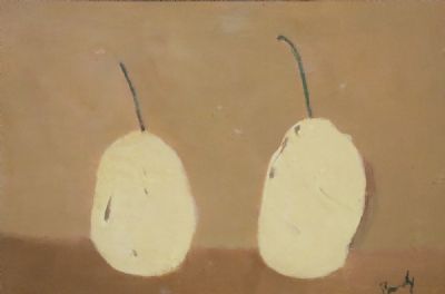TWO JAPANESE PEARS by Charles Brady sold for €4,200 at deVeres Auctions