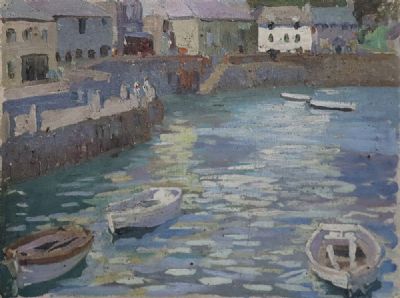 THE POOL by Rosaleen Brigid Ganly sold for €1,000 at deVeres Auctions