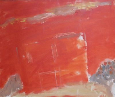 RED BARN by Basil Blackshaw  at deVeres Auctions
