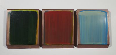ARBITARY COLOUR COLLECTION - SET OF THREE by Ciaran Lennon sold for €3,000 at deVeres Auctions