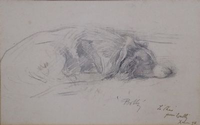 BOBBY by Sir Walter Frederick Osborne sold for €900 at deVeres Auctions