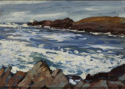 THE WILD SEA, ACHILL by Paul Henry sold for €22,000 at deVeres Auctions