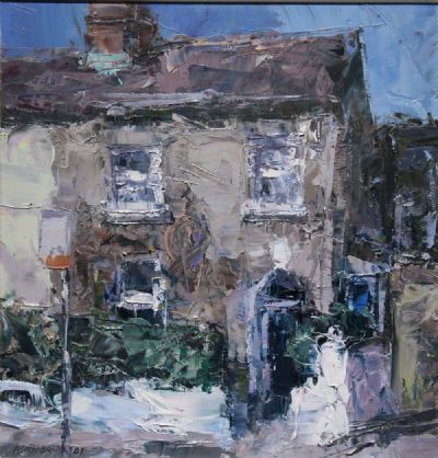 HOUSE ON CLAREMONT ROAD, SANDYMOUNT by Aidan Bradley  at deVeres Auctions