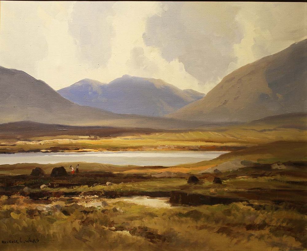 Lot 127 - IN THE ROSSES, CO DONEGAL by Maurice Canning Wilks