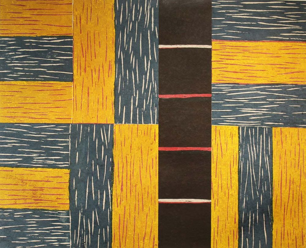 Lot 15 - YELLOW ASCENDING by Sean Scully