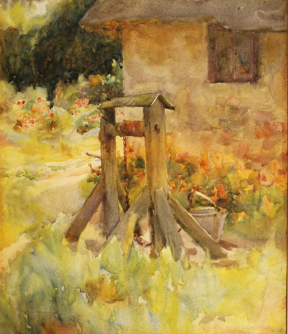 Lot 28 - THE WELL by Mildred Anne Butler